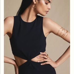 Anthropologie Sundry Cutout Midi Dress